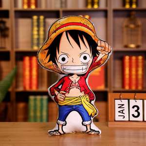 Venta al por mayor <span class=keywords><strong>Luffy</strong></span> Zoro Sanji NAMI Law chopper dibujos animados anime <span class=keywords><strong>almohada</strong></span> <span class=keywords><strong>de</strong></span> felpa recoger muñeco <span class=keywords><strong>de</strong></span> peluche para niños Kawaii japonés - Product Image 2