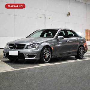Kit de Carrocería de Alta Calidad para Benz Clase <span class=keywords><strong>C</strong></span> W204, Actualización al Estilo C63, Parachoques Delantero con Luces DRL, Parachoques Trasero y Faldones Laterales - Product Image 3