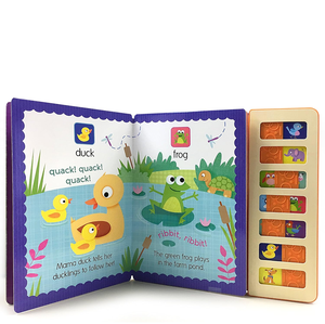 Libri Sonori per Bambini con Funzioni di Scorrimento e Suono, Servizio Personalizzato OEM/ODM - Product Image 3
