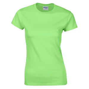 प्रिंट क्रमिक चंद्रमा के लिए महिलाओं टी शर्ट 100% कपास टी शर्ट महिलाओं हे गर्दन सादे लघु आस्तीन कारण Tshirts