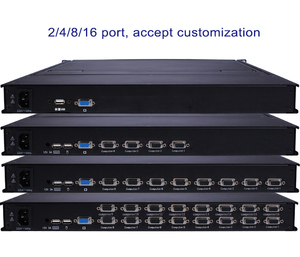 8/16 cổng <span class=keywords><strong>Rackmount</strong></span> LCD <span class=keywords><strong>KVM</strong></span> chuyển đổi với 17 '"màn hình - Product Image 3