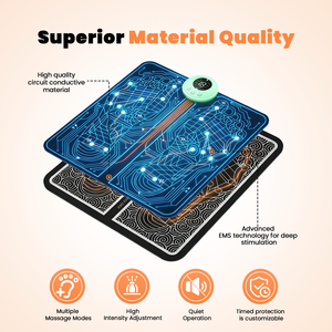 Tapis de massage intelligent à charge Type C, physiothérapie par impulsions, micro-courant, masseur de semelle, modèle de rééducation, fournitures de <span class=keywords><strong>thérapie</strong></span> - Product Image 4