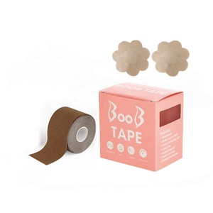 Women Kit Waterproof Custom Wide Body Patch Nude Bra Breast Lifting Box Roll Boob Tape And Nipple Cover