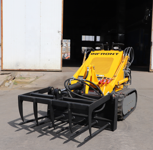 Mini Traktor <span class=keywords><strong>Loader</strong></span> Sekop Salju Listrik Skid Steer Crawler <span class=keywords><strong>Loader</strong></span> YF380 dengan Komponen Hidrolik MOOG - Product Image 6