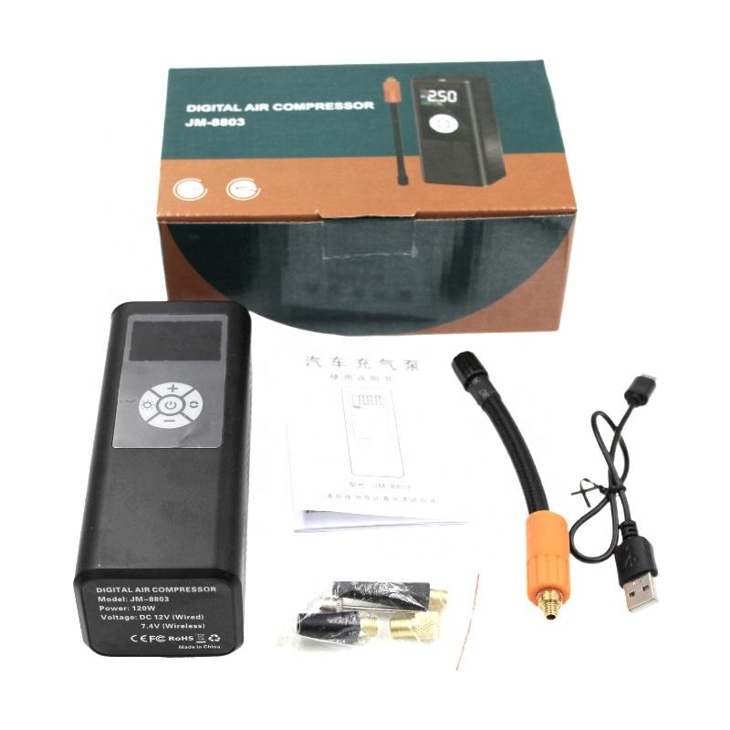 Автомобильный перезаряжаемый велосипедный прочный компрессор воздушный насос калибровочный воздушный насос автомобильный насос для шин для автомобиля мотоцикла велосипеда