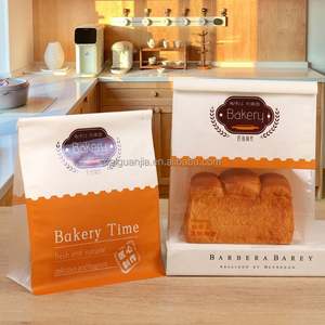 Bolsa de Papel para Panadería Personalizada, Bolsas de Papel para Pan, Bolsa de Papel Kraft con Ventana - Product Image 4