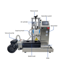 Máquina taponadora al vacío de tarros de alimentos de escritorio para botellas de vidrio, de escritorio, a la venta, a la venta - Product Image 6