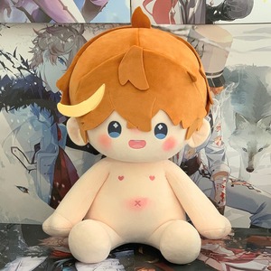 Encantadora figura de juegos de dibujos animados <span class=keywords><strong>Genshin</strong></span> Impact de 40cm, muñeco de peluche personalizado con personajes de Anime, muñeco de piel para regalos de niños - Product Image 4