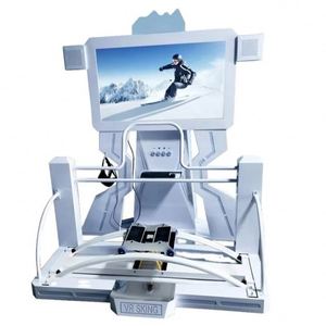 VR Skiing Simulator Arcade Machine Interactive Virtual Reality Sports Game Equipment Motion Platform for Mall <b>Entertainment</b> - Product Image 1