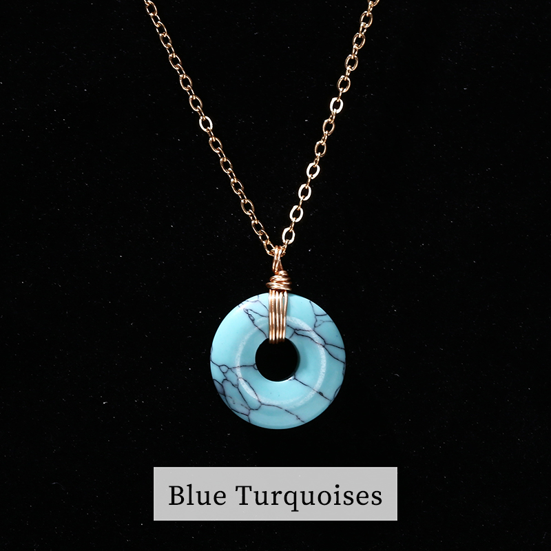 Blue Turquoises Pendant