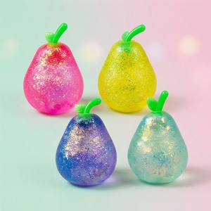 Customization Shaped Pinch Decompression Pear Sydney Slow <b>Rebound</b> Maltose Music Rubber 5 to 7 Years Unisex - Product Image 2