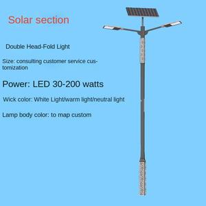 Venta caliente de alta calidad al aire libre LED jardín poste de la lámpara accesorios de iluminación superior fabricante 60W farola LED - Product Image 3