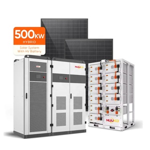 Sistema Completo de Energía Solar Conectado a la Red de 30KW 50KW 100KW con Enfriamiento por Aire, Batería LiFePO4, Controlador MPPT, Uso Industrial y Comercial - Product Image 1