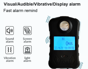 Escala customizável Handheld portátil habilitado EX do analisador 1000ppm do gás do CO do CO2 para a análise química industrial & do laboratório - Product Image 4