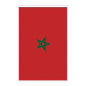 ธงโมร็อกโก ผ้าโพลีเอสเตอร์ ธงชาติสำหรับตกแต่งงานวันเกิด งานเทศกาล - Product Image 2