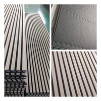 Panneaux acoustiques en MDF, panneaux muraux absorbants le son avec design graphique pour salon et chambre - Design européen