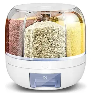 Dispensador de arroz, dispensador de granos, caja de almacenamiento de granos, contenedor de arroz