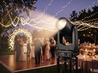 Luz LED Móvil de Cabeza Súper Potente GMT Maite 400W Sharpy con Control DMX512, Clasificación IP33, 8000K, Luces de Escenario para Bares, Fiestas y Bodas
