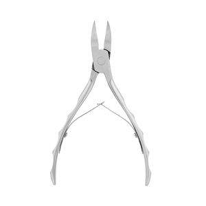 인체 공학적 웨이브 핸들 금속 더블 스프링 네일 니퍼 큐티클 커터 손가락 용 곡선 블레이드가있는 전문 매니큐어 도구 - Product Image 2