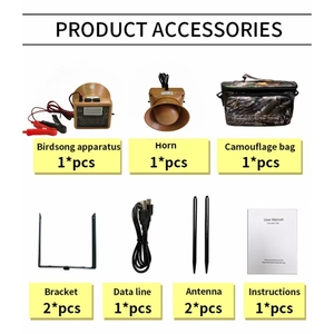 Tùy Chỉnh Cssiwe 80W Không Thấm Nước 210 Bài Hát Loa Săn Bắn Vịt Âm Thanh MP3 Điện Tử Cuộc Gọi Vịt Thiết Bị Với Chim Âm Thanh - Product Image 3