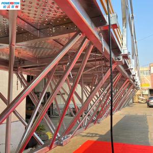 आधुनिक एकल मास्ट इलेक्ट्रिक लिफ्ट चढ़ाई कार्य मंच बाहरी भवन निर्माण क्रडल - Product Image 6