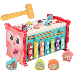 Caja Mágica Multifuncional Colorida con Instrumentos Musicales, Cubo de Actividades de 6 Lados para Bebés - Product Image 1