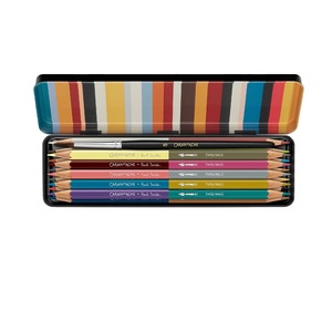 Crayons de couleur solubles dans l'eau <span class=keywords><strong>CARAN</strong></span> <span class=keywords><strong>D</strong></span>'<span class=keywords><strong>ACHE</strong></span> pour la collaboration Paul Smith ED5, pour <span class=keywords><strong>dessin</strong></span> à la main, pinceaux <span class=keywords><strong>d</strong></span>'art professionnels, pour <span class=keywords><strong>d</strong></span>ébutants - Product Image 1