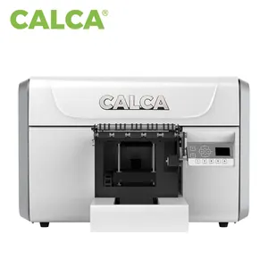 Оптовая цена, светодиодный Ультрафиолетовый рулонный принтер CALCA A3 с I3200, цифровой Ультрафиолетовый принтер для плоских предметов, чехол для телефона, деревянный