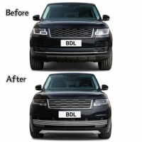 Kit de carrosserie simple pour Range Rover Vogue L405 2013-2017, mise à niveau du pare-chocs avant au style SV 2023, sans découpe