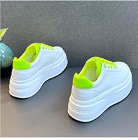 Chaussures de sport tendance rétro à bout en acier pour hommes, nouvelle collection 2025, plateforme blanche rehaussante, chaussures de loisirs d'extérieur – Vente Flash