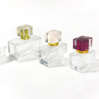 Flacon d'huile essentielle de haute qualité 30ml 50ml 100ml Emballage cosmétique Flacon de parfum vide Flacon de parfum transparent de luxe