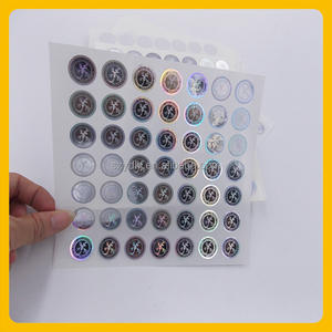 Etiqueta Holográfica 3D de Alta Calidad con Ícono y Firma Láser para Empaquetado, Adhesivo Holográfico 20 del Reino Unido para Fiestas y Novedades Personalizables - Product Image 6