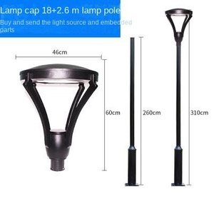 ไฟถนน LED, ใช้พลังงานภูมิทัศน์ IP65กันน้ำใช้พลังงานแสงอาทิตย์ทางเดินในสวน - Product Image 6