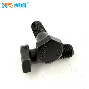 Pernos de Cabeza Hexagonal de Acero al Carbono DIN933 Clase 10.9 y 12.9, Cabeza Plana Ancha, <span class=keywords><strong>Tratamiento</strong></span> de Óxido Negro, M6-M64 - Product Image 1