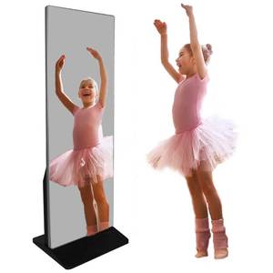 Floor Standing 43 55 Inch Indoor Pantallas Magic <b>Mirror</b> Touch Screen Digital Signage and Displays <b>Mirror</b> Kiosk - Product Image 4