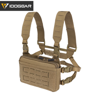 IDOGEAR KGR 500D noir Combat chasse gilet Nylon tactique poitrine plate-forme accessoire pour auto-défense approvisionnement