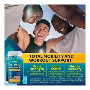 Integratore in Gommose di Calcio, Magnesio, <span class=keywords><strong>Vitamina</strong></span> <span class=keywords><strong>D3</strong></span>, K2 e Zinco per Supporto Ossa e Crescita <span class=keywords><strong>con</strong></span> L-Arginina e Curcuma - Product Image 2