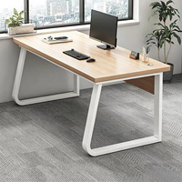 Table de direction moderne en bois, populaire, facile à assembler, mobilier pour bureau à domicile