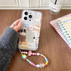 Simpatico cartone animato orso e cani slot per <span class=keywords><strong>foto</strong></span> catena femminile <span class=keywords><strong>cover</strong></span> del telefono per <span class=keywords><strong>iphone</strong></span> 15pro 15promax - Product Image 5