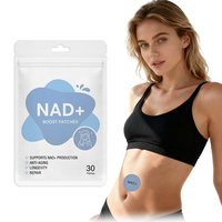 Patch de soutien métabolique NAD Plus avec logo personnalisé OEM, patch NAD+ pour un vieillissement sain, fabricant de suppléments