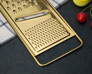 Rallador Manual Multifuncional <span class=keywords><strong>de</strong></span> Cocina, Color Dorado, para <span class=keywords><strong>Verduras</strong></span>/Queso/Ajo, Precio <span class=keywords><strong>de</strong></span> Fábrica - Product Image 4