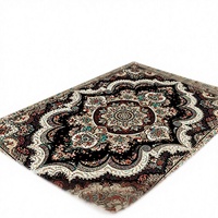 Tapis de sol antidérapant de style rétro européen pour salon, chambre à coucher, grande taille, tapis de chevet nordique, paillasson, en tissu mélangé