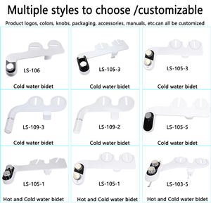 Accesorio <span class=keywords><strong>de</strong></span> rociador <span class=keywords><strong>de</strong></span> bidé <span class=keywords><strong>de</strong></span> boquilla doble <span class=keywords><strong>de</strong></span> agua fría <span class=keywords><strong>de</strong></span> diseño moderno para inodoro herramienta <span class=keywords><strong>de</strong></span> limpieza <span class=keywords><strong>de</strong></span> vagina <span class=keywords><strong>de</strong></span> plástico ABS para uso en baño y Hotel - Product Image 5