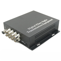 Fabrika Fiber koaksiyel Converter4/ 8 Port RS 485 ile 2MP /5mp/diğer DDP bağlamak için yetenekli