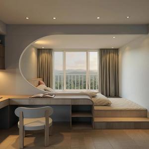Sistema Integrado <span class=keywords><strong>de</strong></span> Tatami Hecho a Mano para Dormir y Almacenar, Ideal para Dormitorios Secundarios Compactos en Villas <span class=keywords><strong>de</strong></span> Lujo - Product Image 1