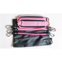 Sangles de cheville réglables en néoprène à double anneau en D pour bandes de résistance, exercices des fessiers et des jambes, entraînement des hanches à domicile