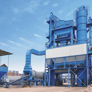 เครื่องผสม160tph ยางมะตอยแบบถาวรสายการผลิตแบบผสมน้ำมันดินในประเทศจีน - Product Image 1