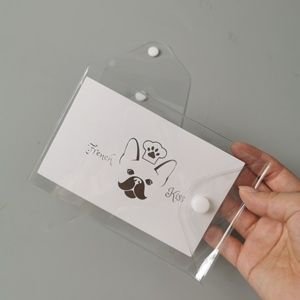 Pochette de rangement Ziplcok personnalisée pour bagues, colliers et boucles d'oreilles, petits sacs d'emballage en PVC transparent/dépoli avec fermeture éclair pour bijoux - Product Image 4