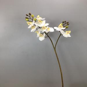 Hesper rojo blanco amarillo venta al por mayor Flor de <span class=keywords><strong>seda</strong></span> orquídea Flor de Orquídea Artificial Phalaenopsis mariposa orquídea - Product Image 3
