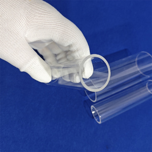 Высококачественная труба <span class=keywords><strong>Pyrex</strong></span> прозрачная боросиликатная прозрачная индивидуальная фурнитура из чистого кварца - Product Image 4
